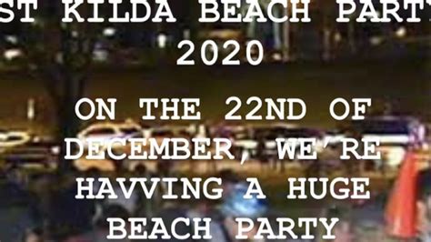 St Kilda Beach Partygoers Plan ‘huge Illegal Beach Party Herald Sun