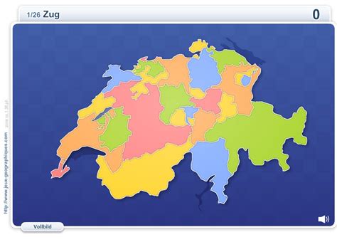 Schweizer kantone karte zeigt die 26 kantone der schweiz und ihre hauptstädte. Flash Karte der Schweiz Schweizer Kantone. Geographie ...