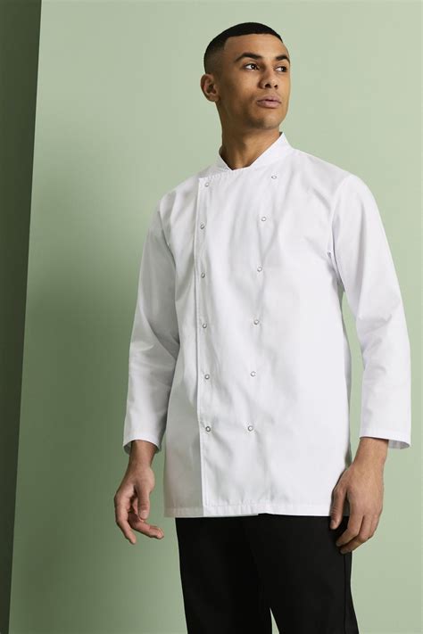Unisex Long Sleeve Chefs Jacket Simon Jersey Hospitality Uniforms