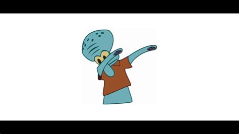 Funnycool Squidward Dab Intro 2dno Text Youtube