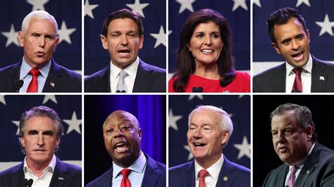 8 Candidates Qualify For First 2024 Republican Presidential Debate