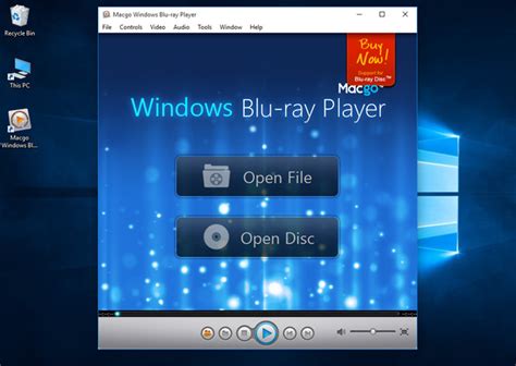 No way to play them on a television set due to dvd players being treated now as a thing of the past? Macgo Windows Blu-ray Player Software for Windows 10 ...