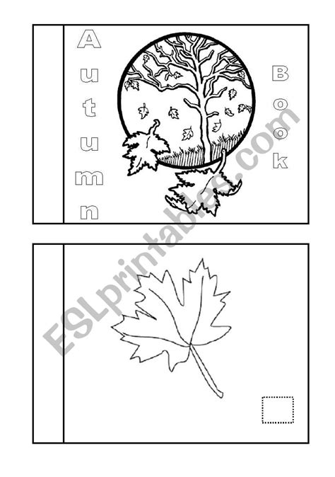 Autumn Book Esl Worksheet By Tachita