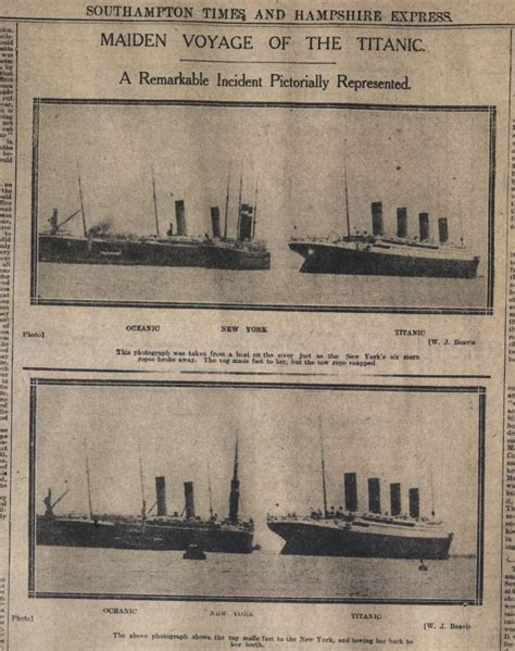 Titanic Departure Photograph Encyclopedia Titanica Message Board