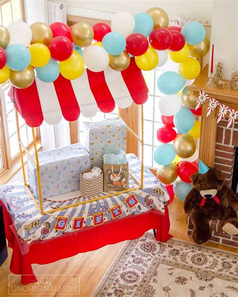 Circus Baby Shower Ideas Diy Decor For Circus Or Carnival Parties