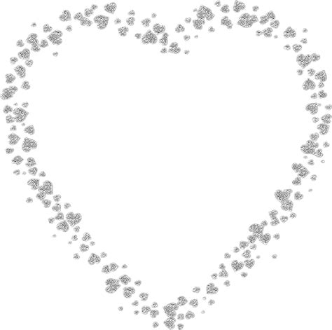 Glitter Heart (PSD) | Official PSDs png image