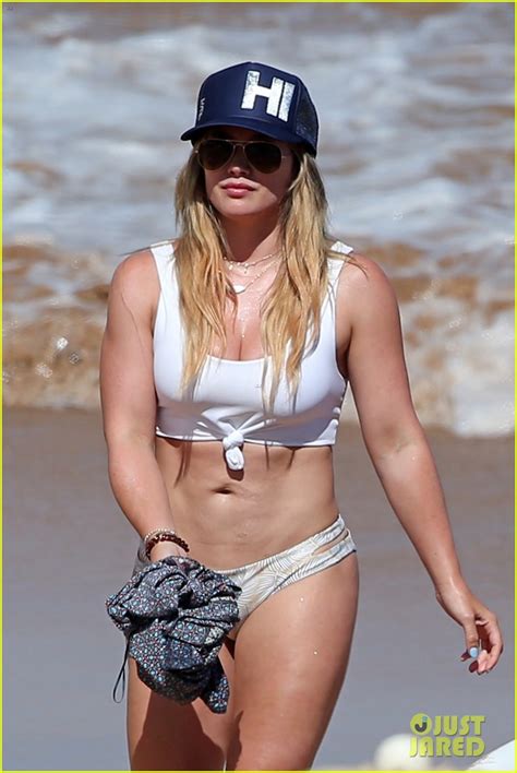 photo hilary duff hits beach after calling out body shamer 02 photo 3937933 just jared
