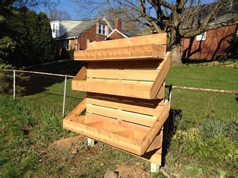 What wood to use for diy planter box. Vertical Wooden Box Planter | The Owner-Builder Network