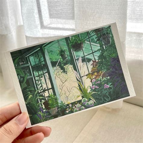 Studio Ghibli Postcard Set Of 5 Aesthetic Anime Postcard Etsy