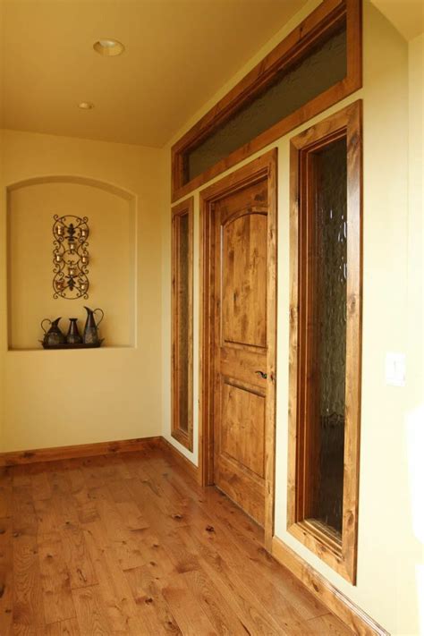 Rustic Wood Trim Door Trim Ideas Interior Interior Panel Doors