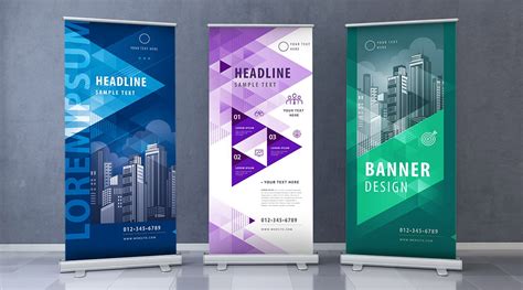 Pull Up Banners Advertising Retractable Roller Banners Roll Up Stands