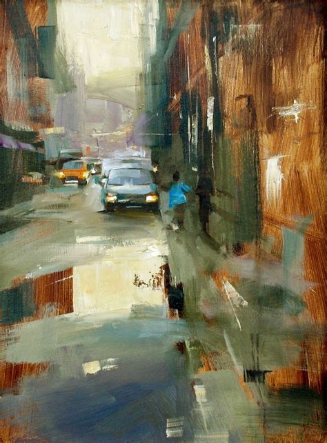 Qiang Huang Tibor Nagy Study 3 Watercolor Paintings Abstract
