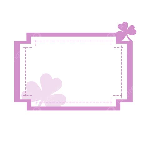 Lucky Clover Png Transparent Lucky Clover Border Frame Dialog Box
