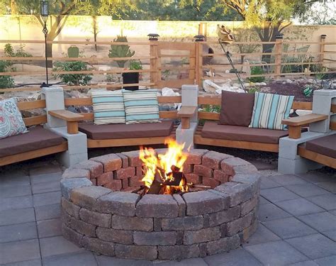 80 Diy Fire Pit Ideas And Backyard Seating Area Roomodeling