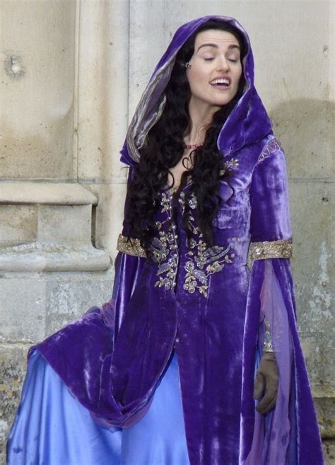 Lady Morgana Purple Velvet Cloak Merlin Woven Magic Pinterest