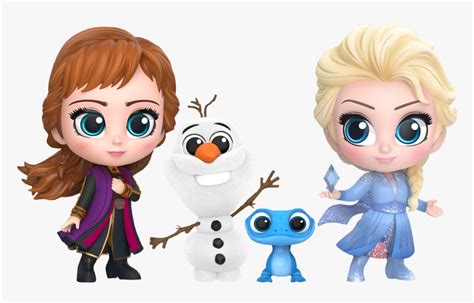 Elsa Anna Olaf Salamander Cosbaby Frozen Salamander Toy Hd Png Download Transparent