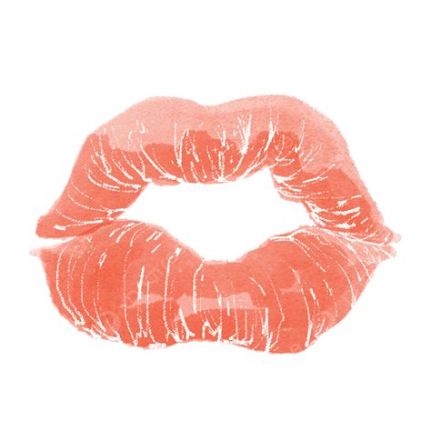 Sexy Lip Png Image Orange Slightly Sexy Lips Orange Micro Sheet Lips Png Image For Free Download