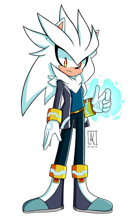 Silver The Hedgehog Redesign By Alfa Kronoxis On Deviantart