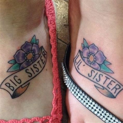 95 Superb Sister Tattoos Matching Ideas Colors Symbols Sister