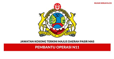 Pasir gudang city council, having received city status on 22 november 2020, is the newest city council formed in malaysia following kuantan local governments administrating a municipality are called municipal council (majlis perbandaran). Jawatan Kosong Terkini Majlis Daerah Pasir Mas ~ Pembantu ...