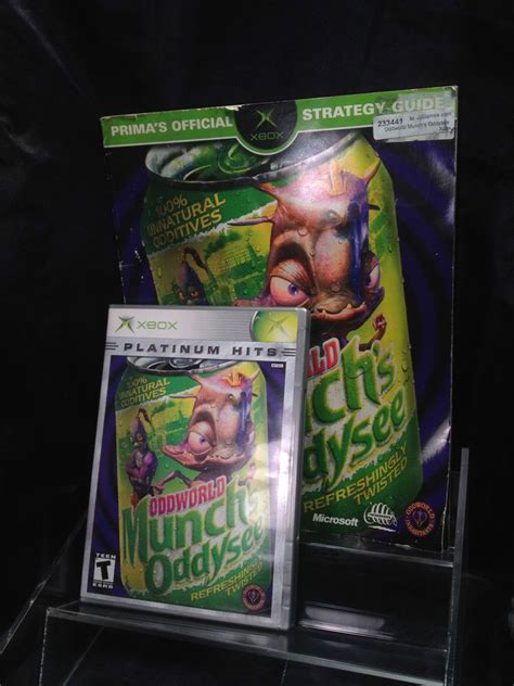 Oddworld Munchs Oddysee W Strategy Guide For Xbox