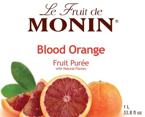 Blood Orange Purée Bold Color Bolder Taste Monin