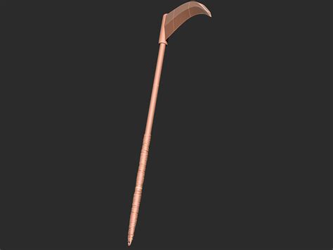 Stl File Naruto Madara Scythe Weapon 🔫・3d Printable Model To Download・cults