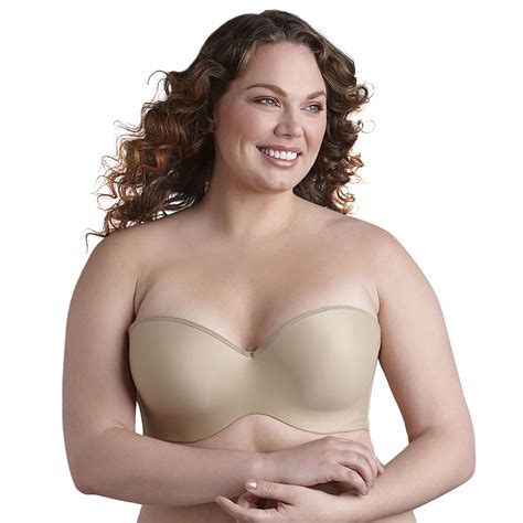 Inspirations Women's Full Figure Strapless Bra