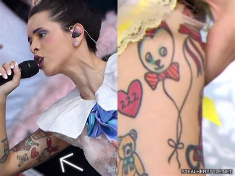 Melanie Martinez Balloon Bicep Tattoo Steal Her Style
