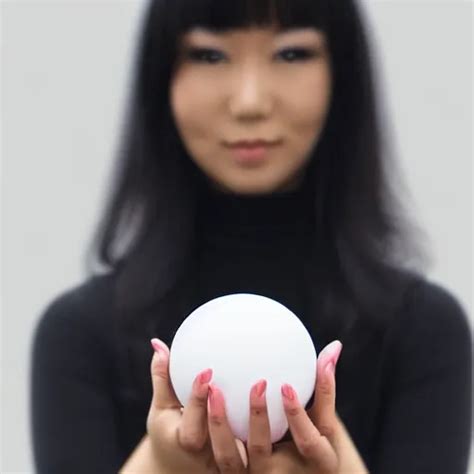A Woman Holding An Orb Cover By Artgerm F Mm Stable Diffusion