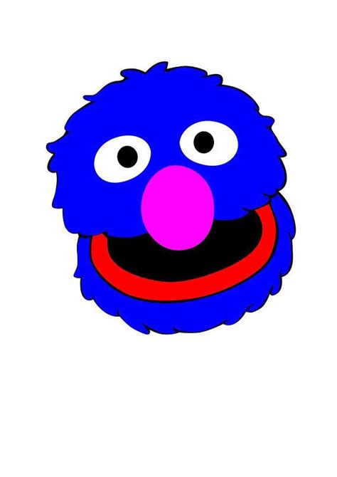 Sesame Street Grover Svg Sesame Street Characters Mario Characters