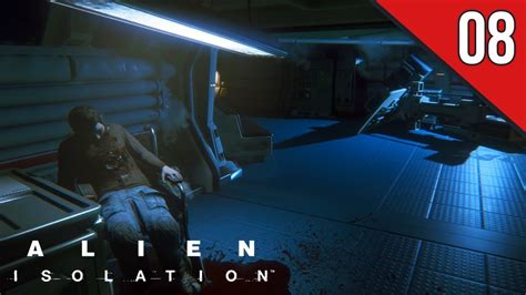 Lets Play Alien Isolation Part 08 Evacuation Nightmare