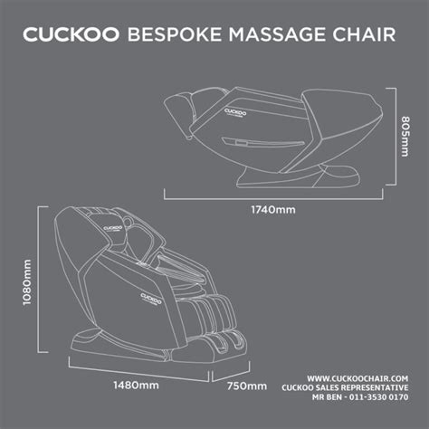 Cuckoo Massage Chair X Ogawa Cuckoo Bespoke Malaysia