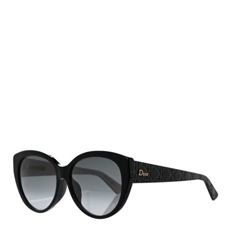 christian dior cannage dior lady 1 sunglasses black 1131892 fashionphile
