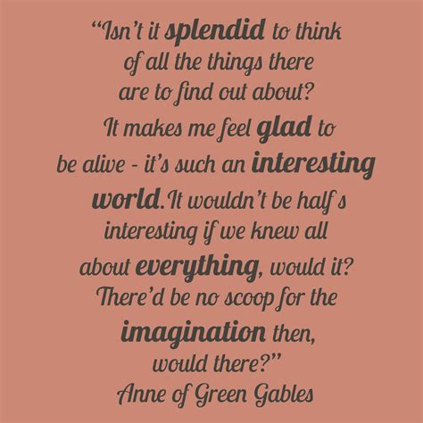 Shop devices, apparel, books, music & more. Quote of the Day - Anne of Green Gables | Green gables, Books and Movie