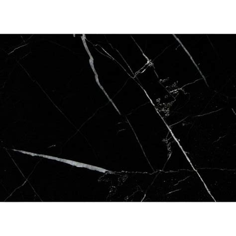 Bermar Natural Stone Black Marble Polished Marble Floor And Wall Tile