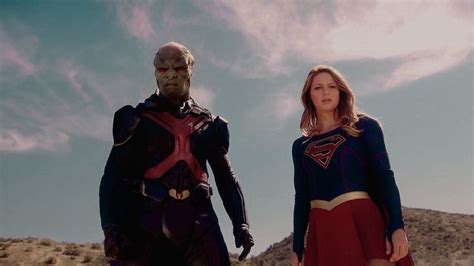 Martian Manhunter Jonn Jonzz And Supergirl Supergirlcw Supergirl