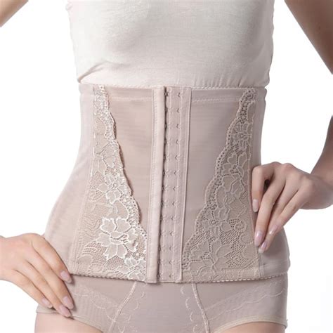 Spandex Waist Cincher Corset Body Shapers Slimming Belt Waist Cincher Girdle For Weight Loss