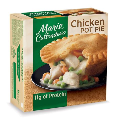 Marie Callenders Frozen Meal Chicken Pot Pie Real Market