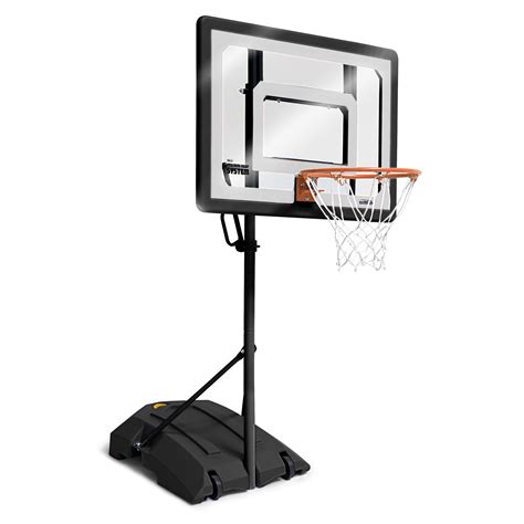 Pro Mini Portable Basketball System Hoop With Adjustable Height 35 To