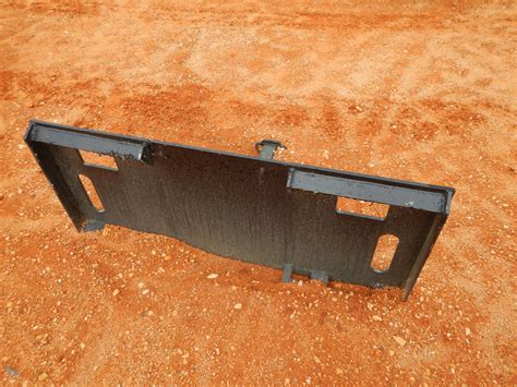 Receiver Hitch Assembly Skid Steer Attachment Jm Wood Auction