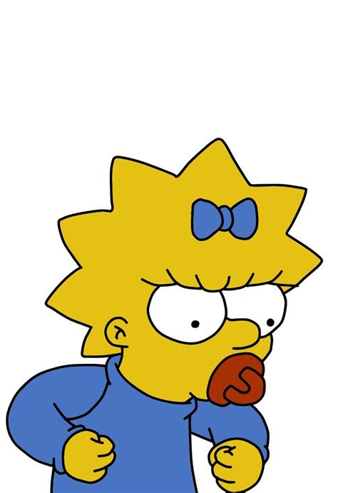 Maggie Simpson Drawing Simpsons Drawings Maggie Simpson Simpsons Art