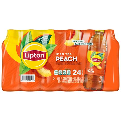 Lipton Peach Flavor Iced Tea Smartlabel