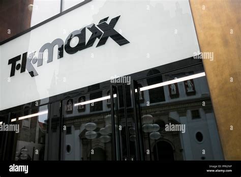 A Logo Sign Outside Of A Tk Maxx Retail Store In Munich Germany On