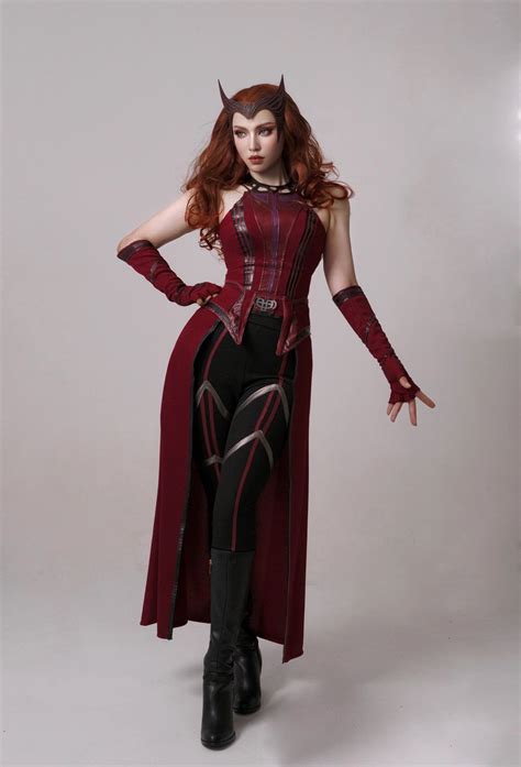 Cosplay Scarlet Witch Costume Ubicaciondepersonascdmxgobmx