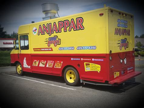 Anjappar Curry Express Food Truck Schedule Indian Food Truck