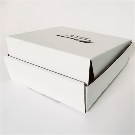 Custom And Wholesale White Corrugated Boxes Bluerose Packaging
