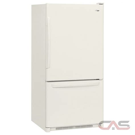 The single door allows you to open the entire refrigerator area for viewing and access, much like a door that swings on its hinges in a doorway. Amana ABB2522FEQ 36 in. 25 Cu. Ft. Bottom Freezer ...