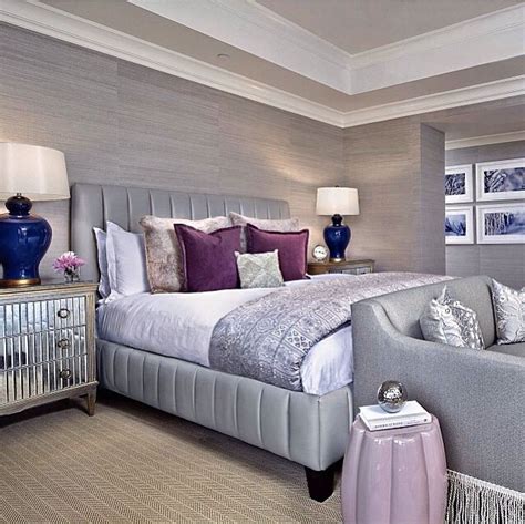 Shop our grey wallpaper today! Wallpaper. Silver. Grey. Mirrors. Purple. | Beautiful ...