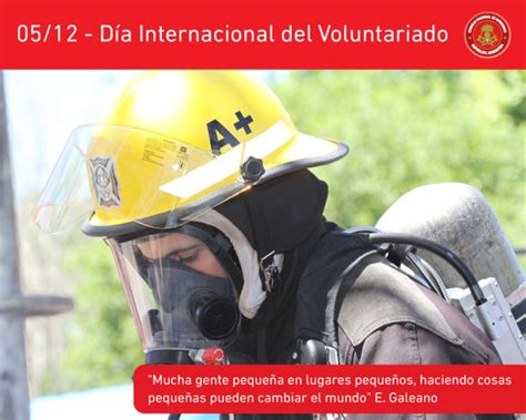Día Internacional Del Voluntariado Bomberos Voluntarios De Argentina